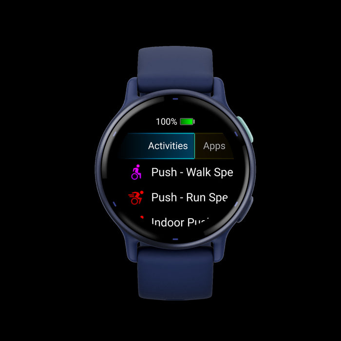 Garmin Vivoactive® 5 Montre Intelligente - Fonctionnalites Avancees De Suivi De La Sante Et De La Condition Physique - Marine