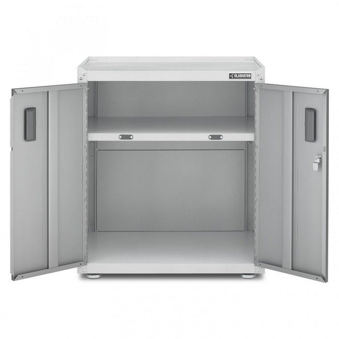 Armoire modulaire GearBox à portes pleine grandeur de Gladiator - ardoise grise