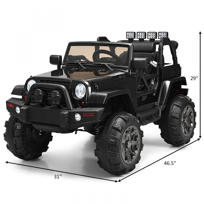 Voiture Electrique Pour Enfant 12v Costway – Bluetooth – Telecommande – Lecteur Mp3