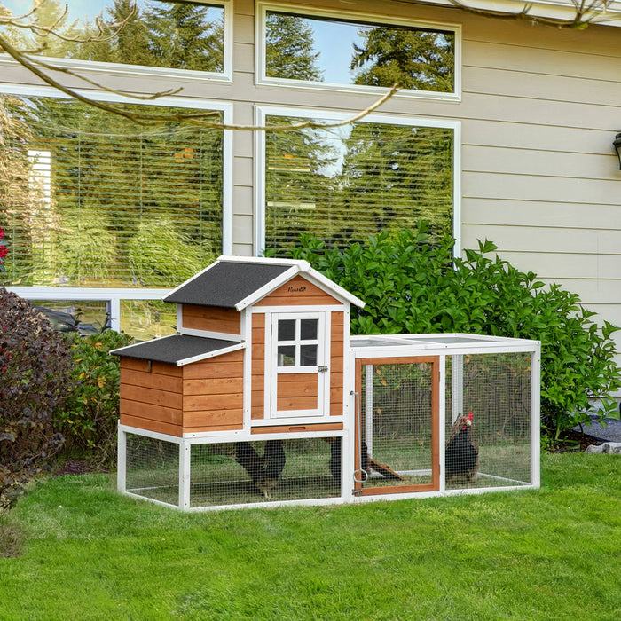 Poulailler Impermeable pour 2 a 4 Poules, Orange