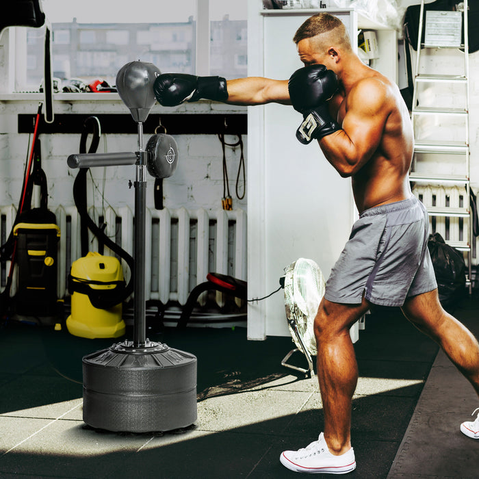 Soozier Speed Bag Boxing Bag Stand Reflex Training Equipment