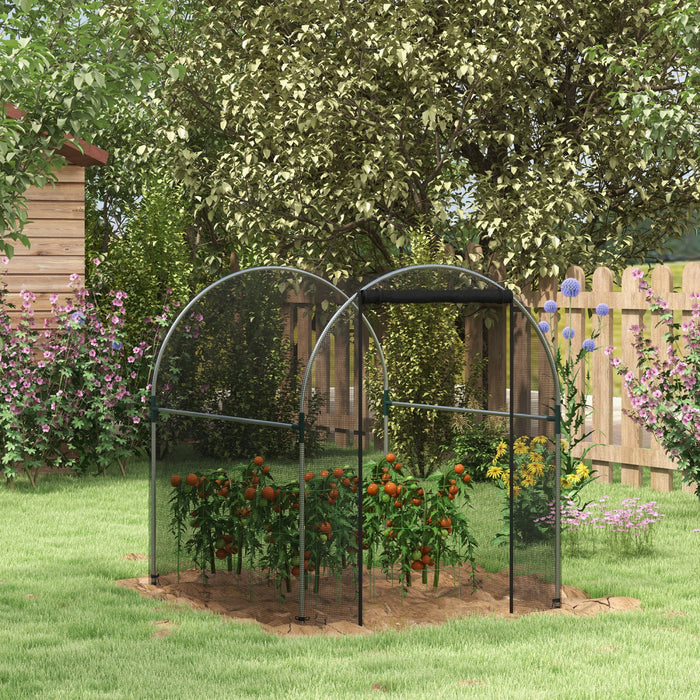 Outsunny Protection pour plantes 4.9' x 3.9' contre les animaux