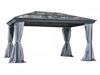 Gazebo Penguin Venus - Gazebo 12x14 Toit de polycarbonate