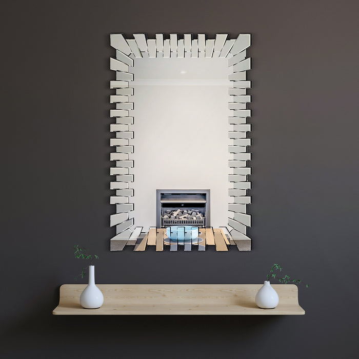Miroir Penn de 47,24 po argenté