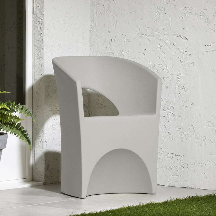 Chaise Dalya pour la terrasse - greige