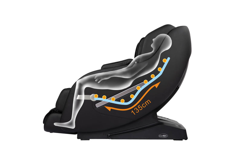 Fauteuil de massage iComfort noir - IC3860