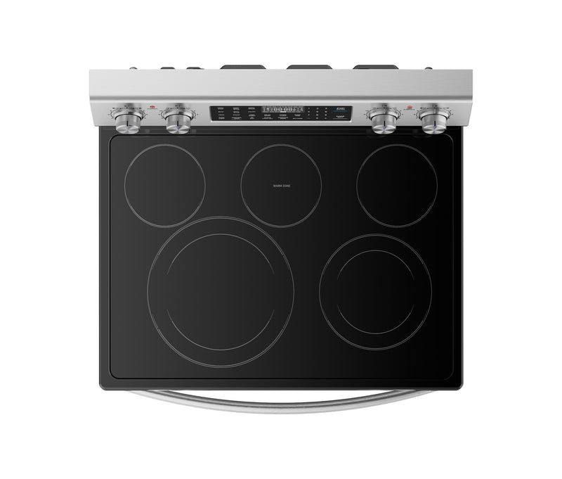 Cuisinière électrique amovible Midea de 6,3 pi3 avec friture à air - acier inoxydable - MER30A15ASTC