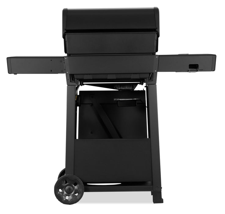 Barbecue à gaz FreestyleMC PRO 365 de Napoleon de 43 000 BTU avec brûleur latéral à infrarouge - noir mat - FP365DSIBNMK-1