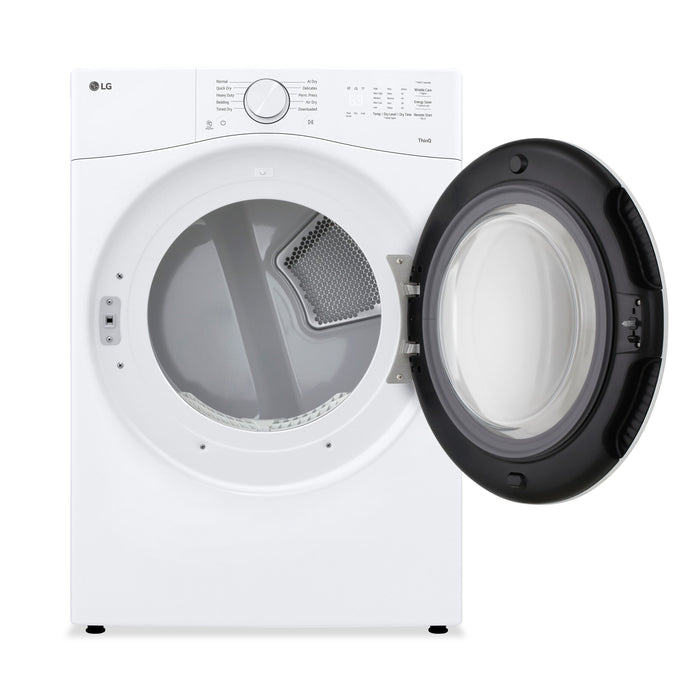 Sécheuse électrique LG à très grande capacité de 7,4 pi3 avec AI Sensor DryMD - DLE3420W