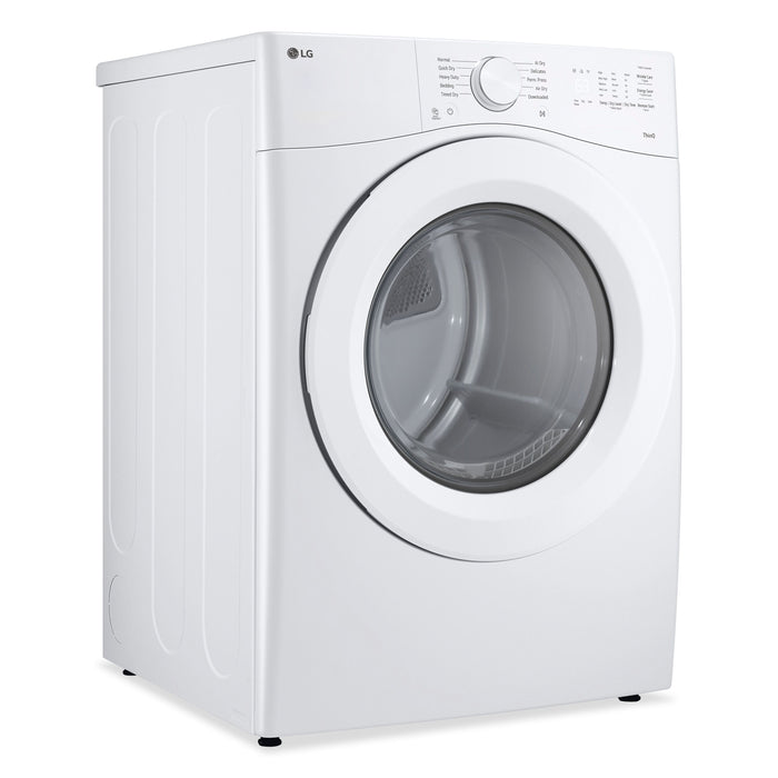Sécheuse électrique LG à très grande capacité de 7,4 pi3 avec AI Sensor DryMD - DLE3420W