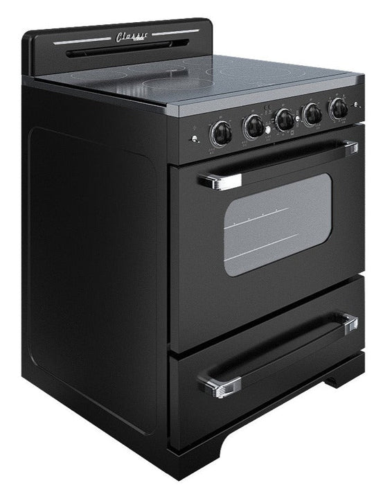 Cuisinière électrique  Classic Rétro par Unique de 30 po à convection - UGP-30CR EC B