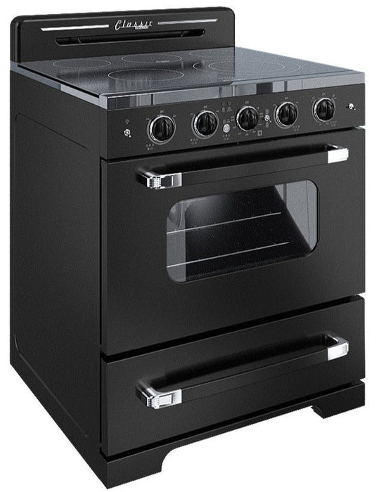 Cuisinière électrique  Classic Rétro par Unique de 30 po à convection - UGP-30CR EC B