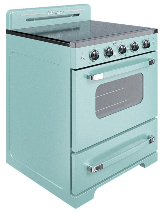 Cuisinière électrique  Classic Rétro par Unique de 30 po à convection - UGP-30CR EC T