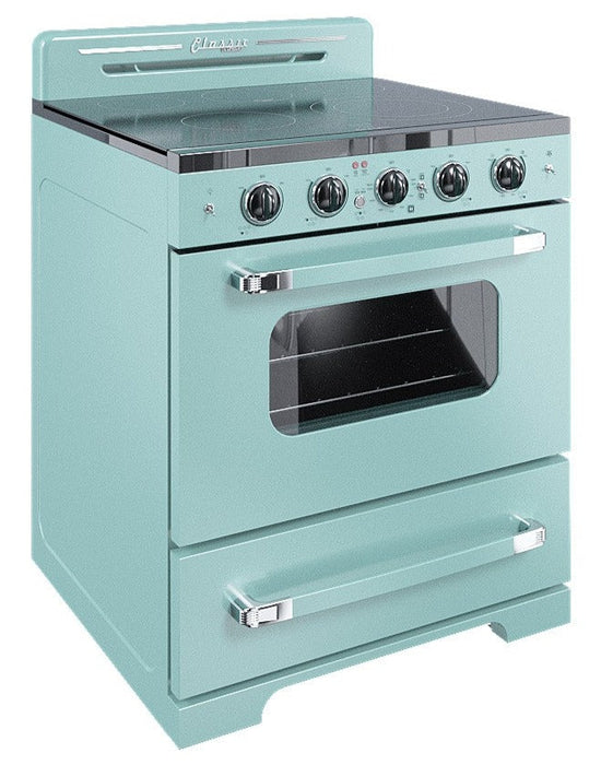 Cuisinière électrique  Classic Rétro par Unique de 30 po à convection - UGP-30CR EC T