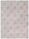 Carpette August gris géodeblanc 7 pi 10 po x 10 pi 2 po