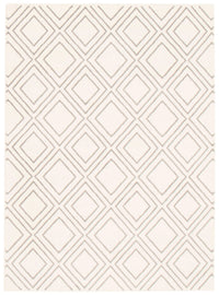 Carpette August blanc géodegris 6 pi 7 po x 9 pi 6 po