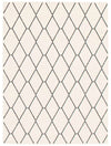 Carpette August blanchebleu marine 7 pi 10 po x 10 pi 2 po