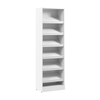 Système de garde-robe modulaire Florence de Bestar de 25 po avec tablette pour chaussures - blanc