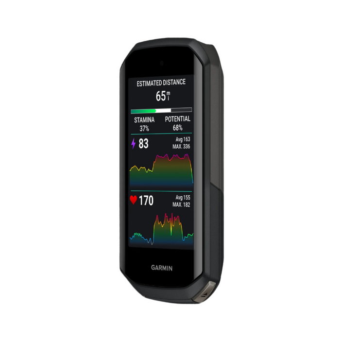 Ordinateur De Cyclisme Garmin Edge 1050 Premium - Ecran Tactile Couleur Vif, Haut-parleur Integre, Fonctionnalites Avancees D'entrainement Et De Sortie En Groupe, Alertes De Danger Sur La Route