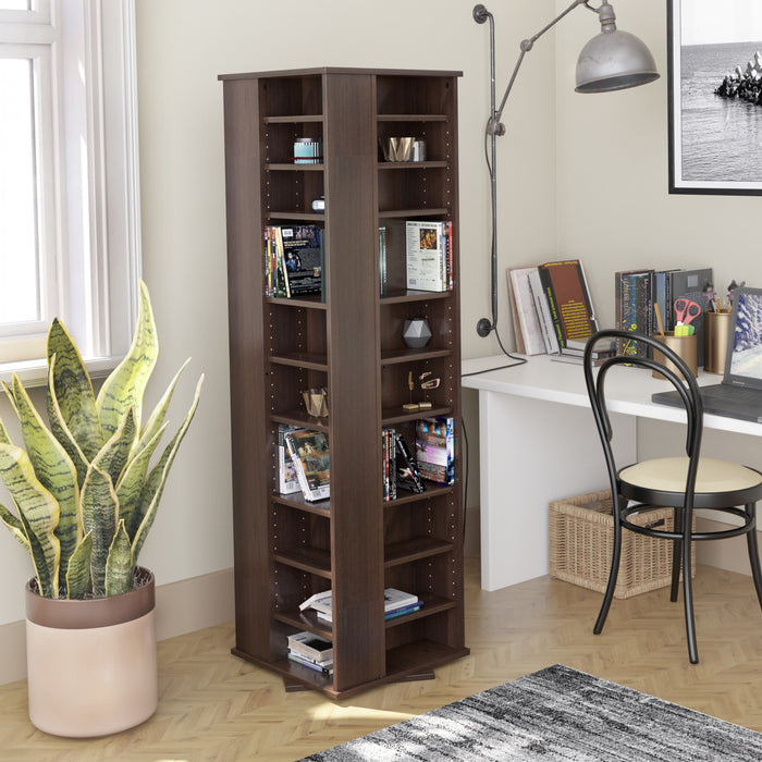 Etagere Multimedia A 36 Tablettes Reglables – Espresso