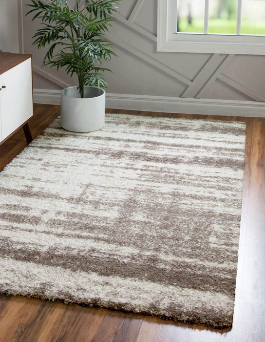 Carpette Brindie ivoire - 5 pi 0 po x 8 pi 0 po  