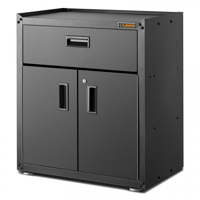 Armoire modulaire GearBox à portes 3/4 de Gladiator - granite martelé