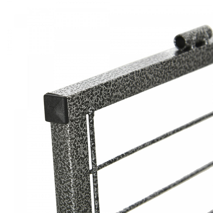 Pawhut Parc Pour Chien Tres Resistant, 24 Panneaux De 24\" De Hauteur, Parc D'exercice Pour Chiot En Metal, Design Bricolage, Interieur Exterieur, Pour Petits Chiens, Gris