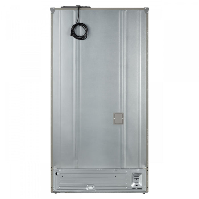 Refrigerateur Rivello de 36 po en acier inoxydable a portes francaises, certifie Energy Star – FFFFD1783-36S