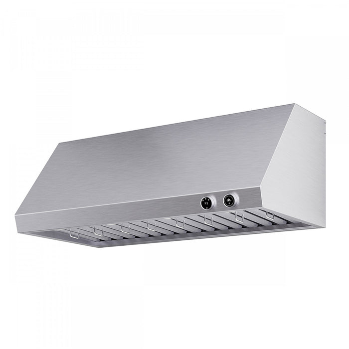 Hotte murale Biagio de 48 po en acier inoxydable - FRHWM5009-48