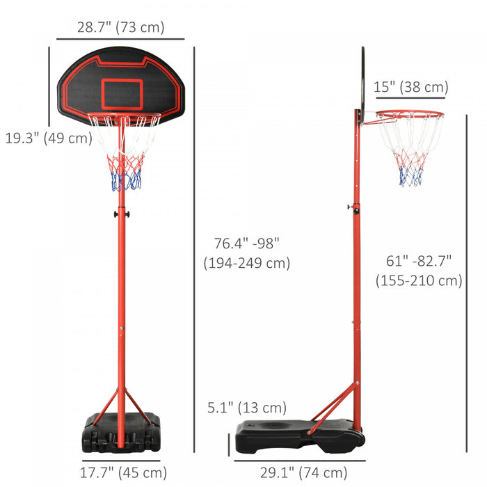 Systeme De Panier De Basket Portable Soozier