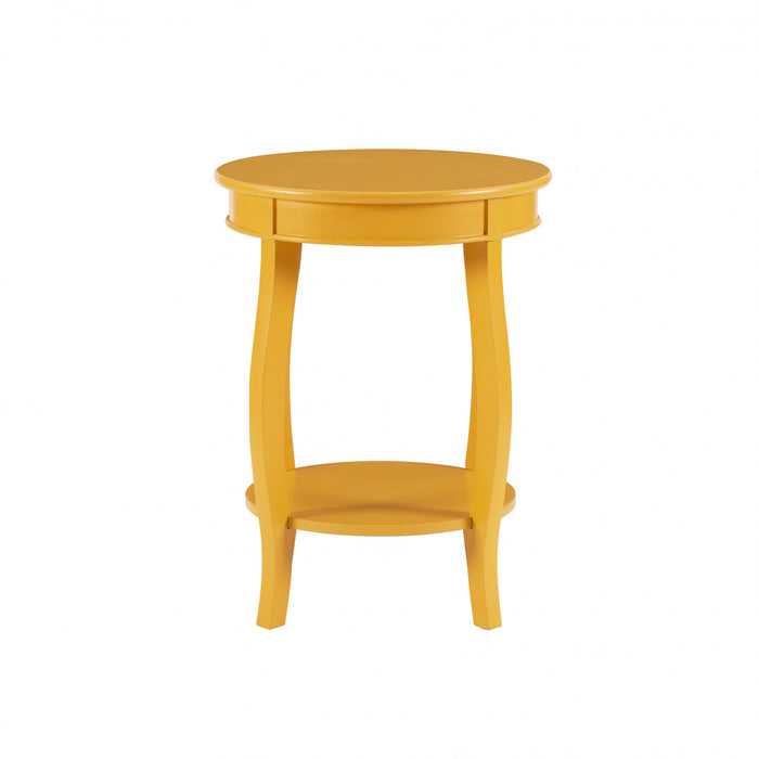 Table de fauteuil Rainbow - jaune