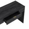 Evelyn Modern 47" Writing Desk in Charcoal Gray (1-Drawer) | Bureau d’ecriture moderne Evelyn 47" en gris charbon (1 tiroir)
