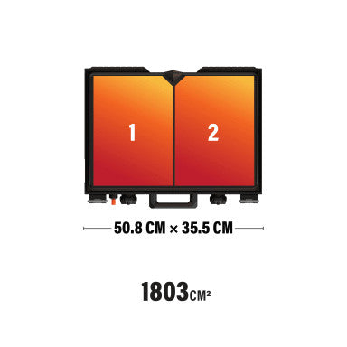 Plaque de camping Blackstone 20\"x14 » - 2363CA