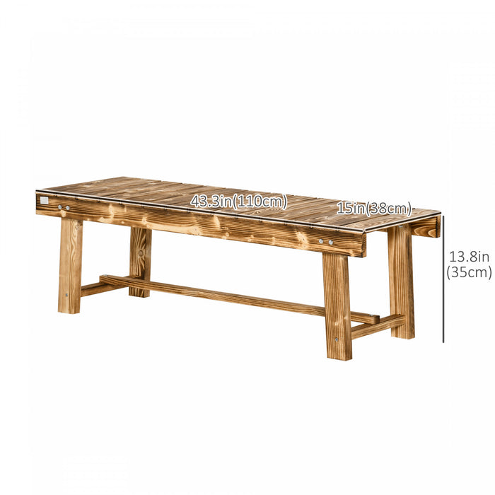 Banc De Jardin Impermeable, Causeuse De Patio Chaise D'arriere-cour Pelouse