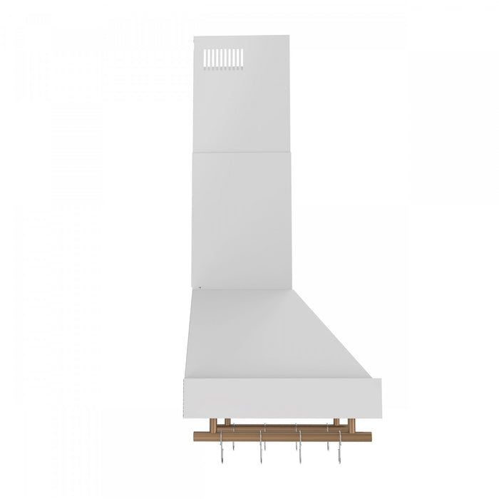 Hotte de cuisiniere murale Venezia de 30 po, blanc-FRHWM5503-30WHT