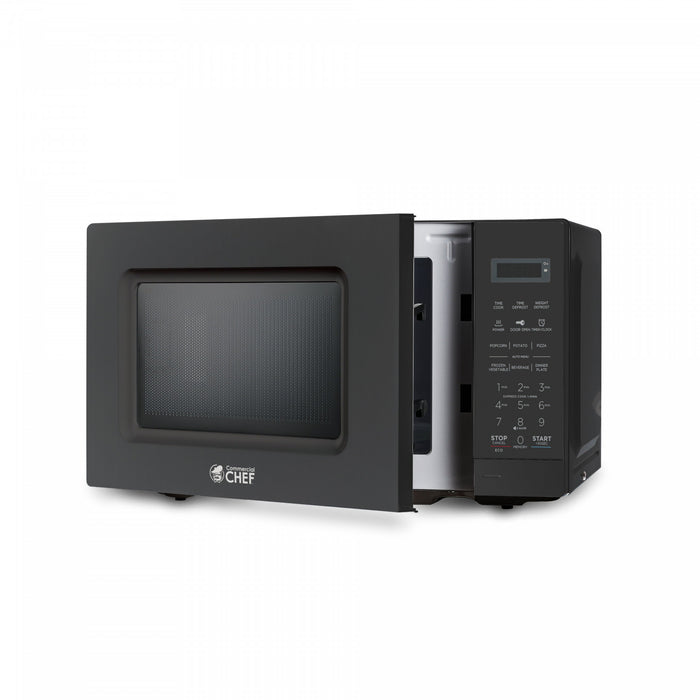Four a micro-ondes de comptoir Commercial Chef serie CHM, 0,7 pi³, CHM7MB, noir