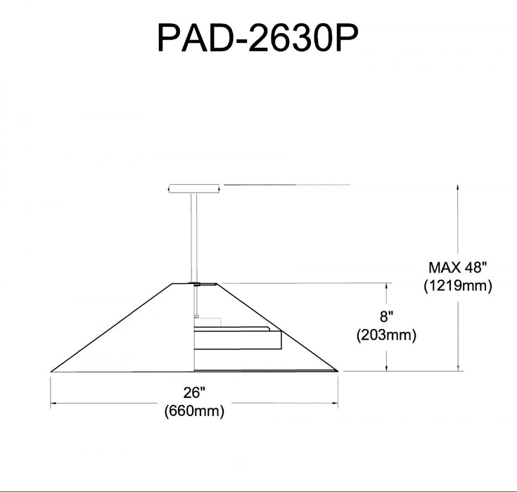 Luminaire suspendu Padme de Dainolite avec abat-jour blanc et doré, fini laiton vieilli et ampoule de 30 W