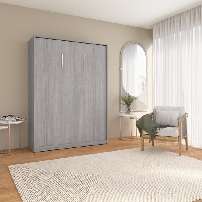 Lit double escamotable Claremont de Bestar - gris platine