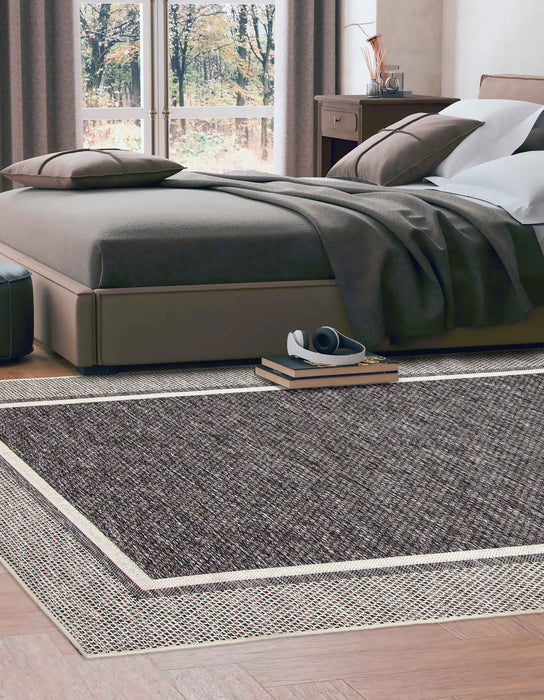 Carpette Brooks anthracite - 8 pi 0 po x 10 pi 0 po