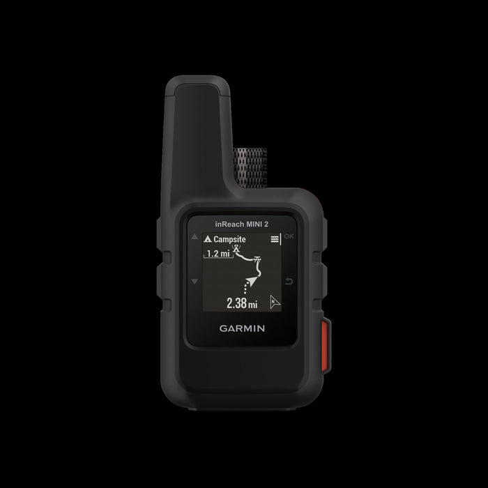 Garmin Inreach® Mini 2 Gps Portable - Conception Robuste Et Durable Avec Messagerie Bidirectionnelle - Noir
