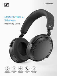  Casque d’écoute sans fil Momentum 4 de Sennheiser - 10-M4AEBT NOIR