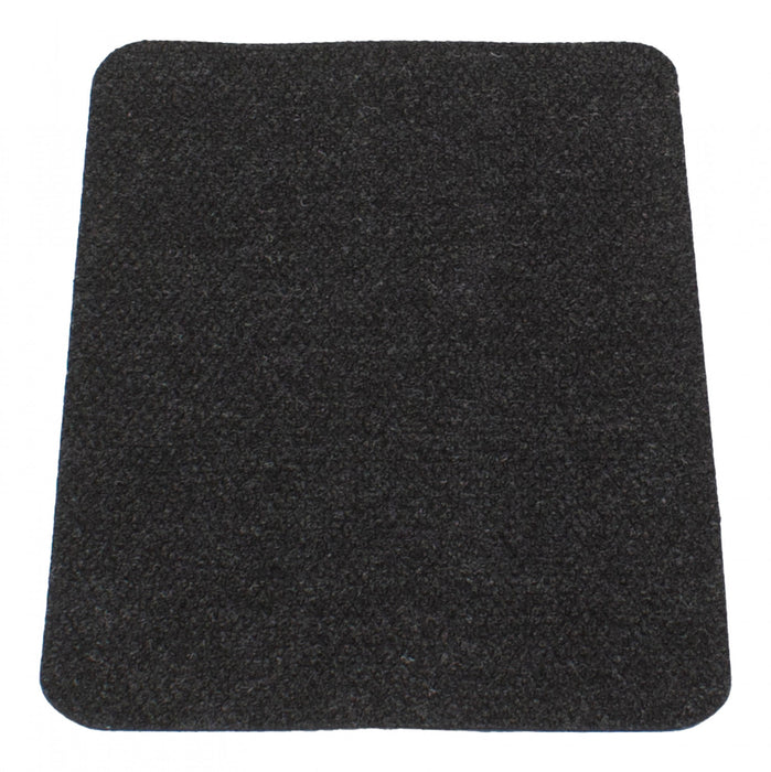 Tapis Interieur/Exterieur Hobnail Moderne 1'8\" x 2'7\" en Noir