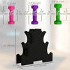 Soozier 20lb Dumbbells Set w/ Dumbbell Rack, 2 x 2lbs, 2 x 3lbs, 2 x 5lbs