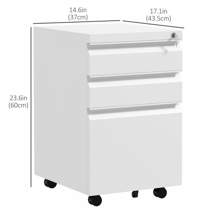 Vinsetto Classeur Vertical A 2 Tiroirs Pour Lettre A4 Format Legal