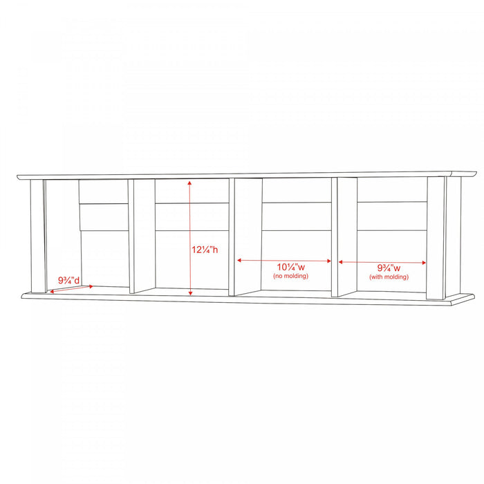 Crédence de bureau murale - espresso