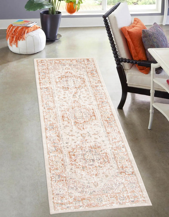 Carpette longue Bijara cuivre - 2 pi 8 po x 8 pi 2 po 