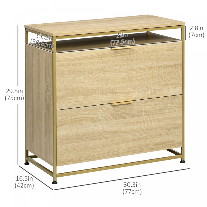 Vinsetto Classeur Avec Barres De Suspension Pour Format Lettre