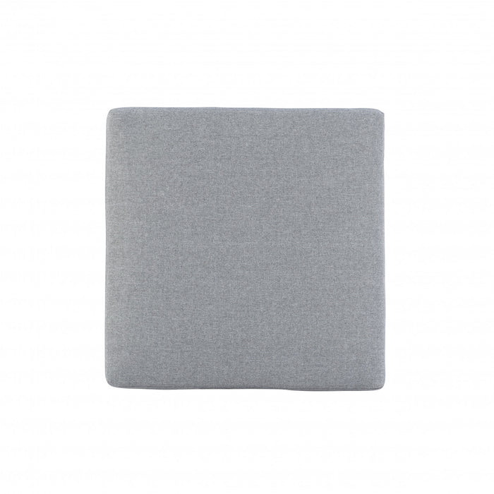 Pouf de terrasse Summerlyn en tissu pour l’intérieur et l’extérieur - noyer