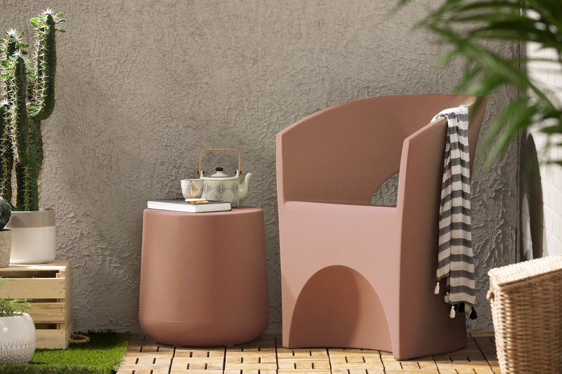 Chaise Dalya pour la terrasse - Terra Cotta