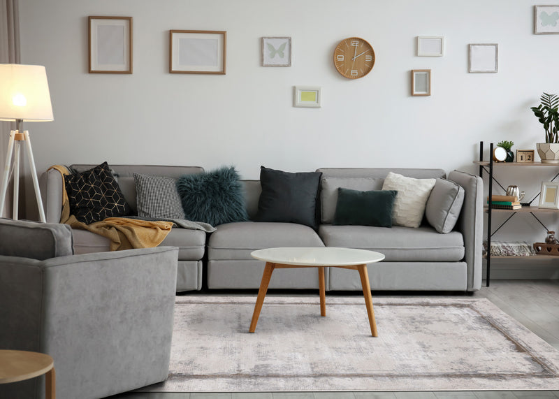 Carpette London à bordure vieillie - 5 pi 3 po x 7 pi 7 po